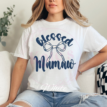 Blessed Mamaw Comfort Colors T-Shirt